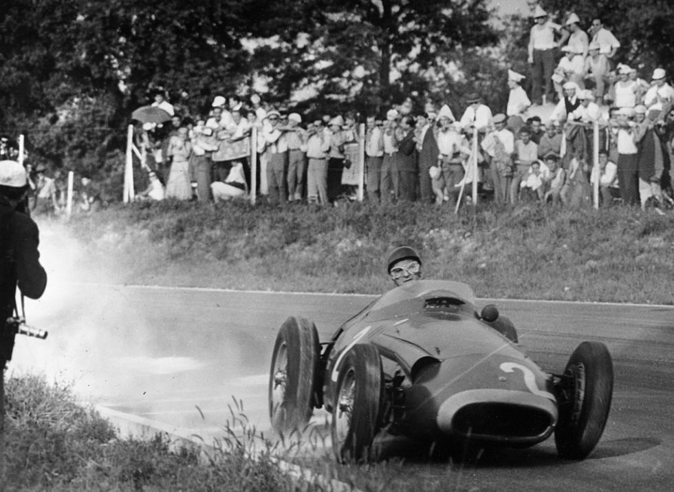 Fangio In Maserati