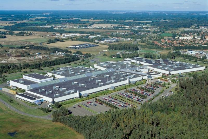 Volvo Motorenwerk in Skövde/Schweden