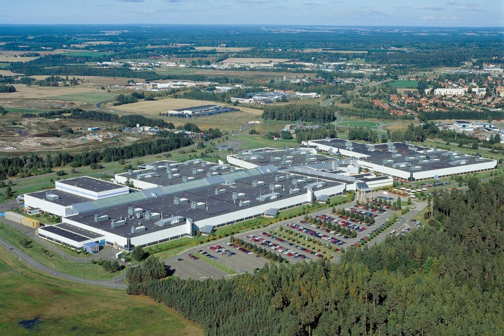 Volvo Motorenwerk in Skövde/Schweden