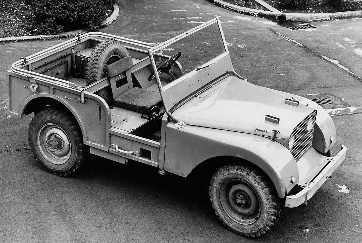 1947 Land Rover Prototype with centre Steering C-228937