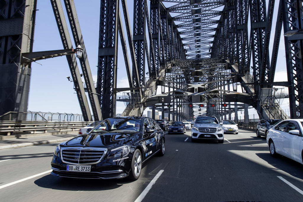 Dritte Etappe des Intelligent World Drive: Auf dem Weg zum autonomen Fahren: Mercedes-Benz auf automatisierter Testfahrt in Australien