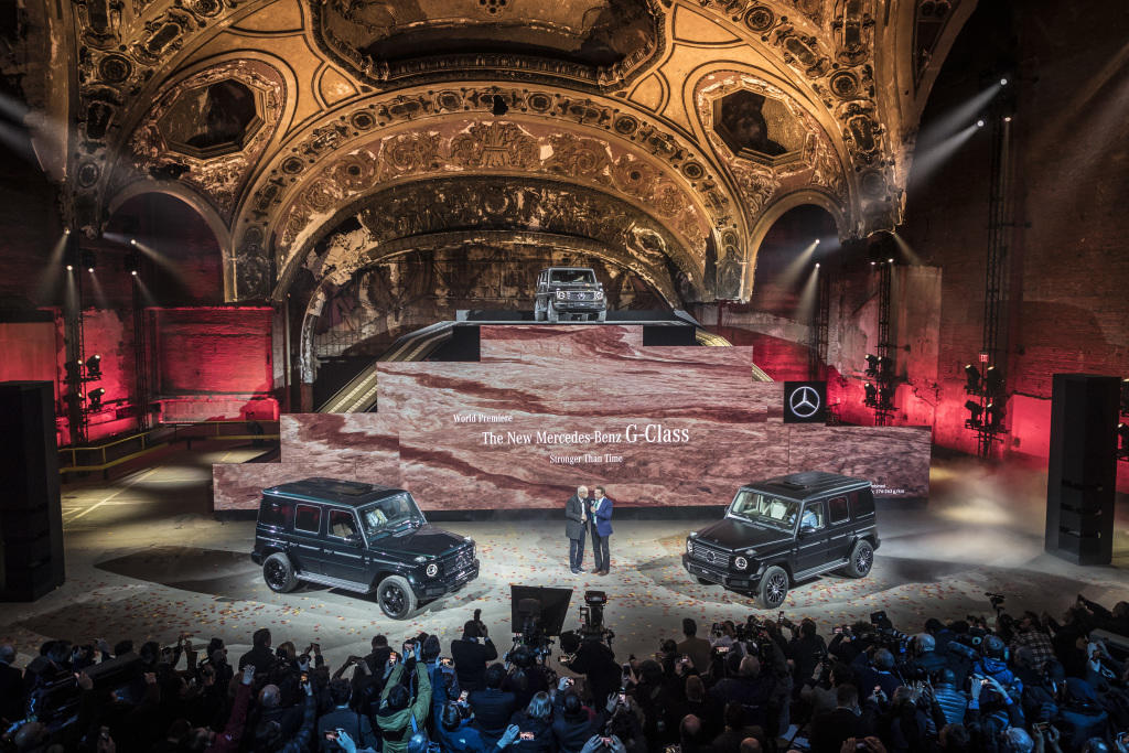 Mercedes-Benz auf der North American International Auto Show (NAIAS) 2018