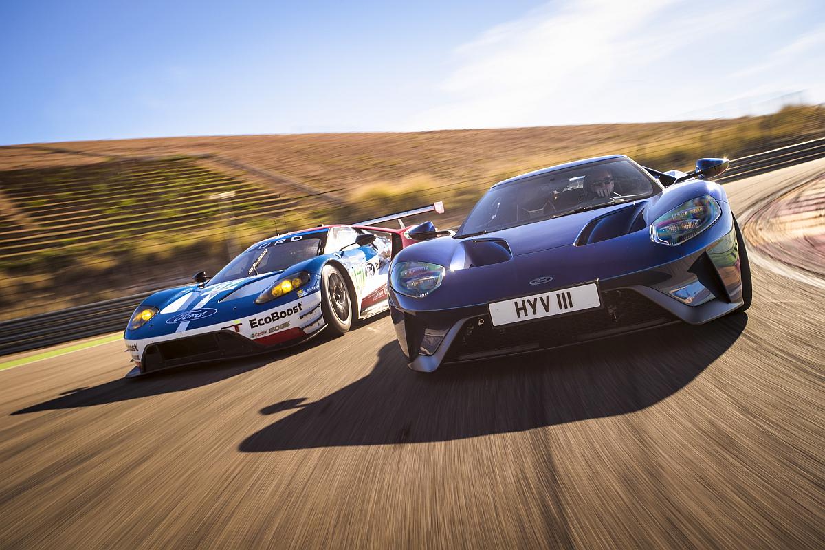 Eight Ford Performance Models + Eight Ford GT Race Drivers = One