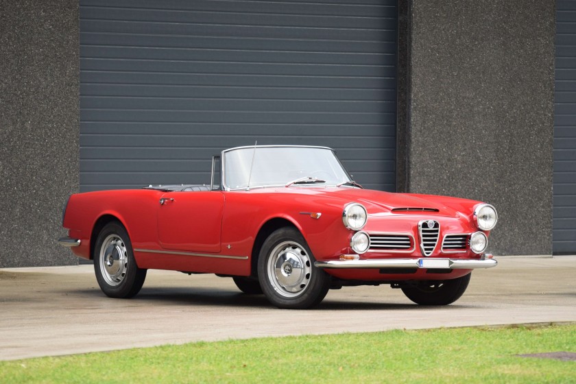 1962 Alfa Romeo 2600 Spider Touring