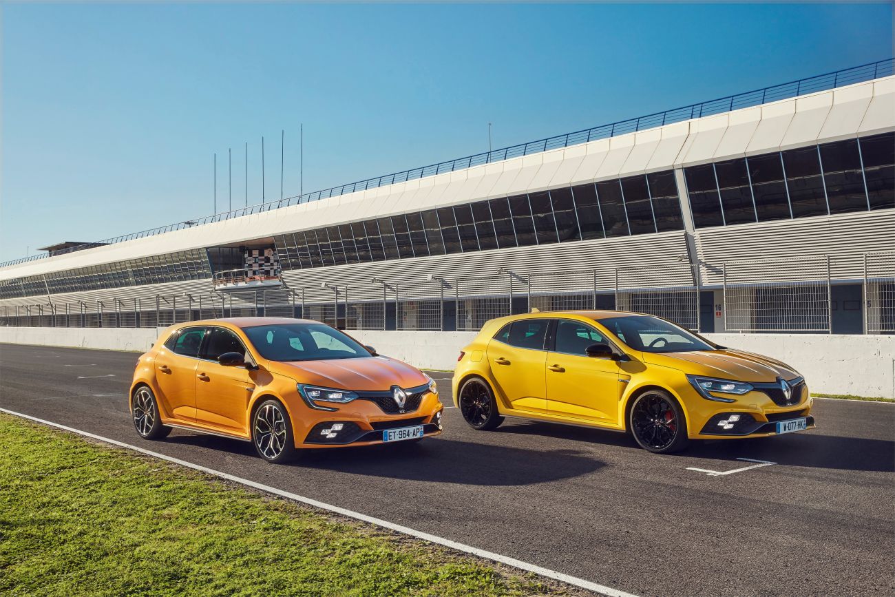 2018 – New Renault MEGANE R.S. tests drive in Spain
