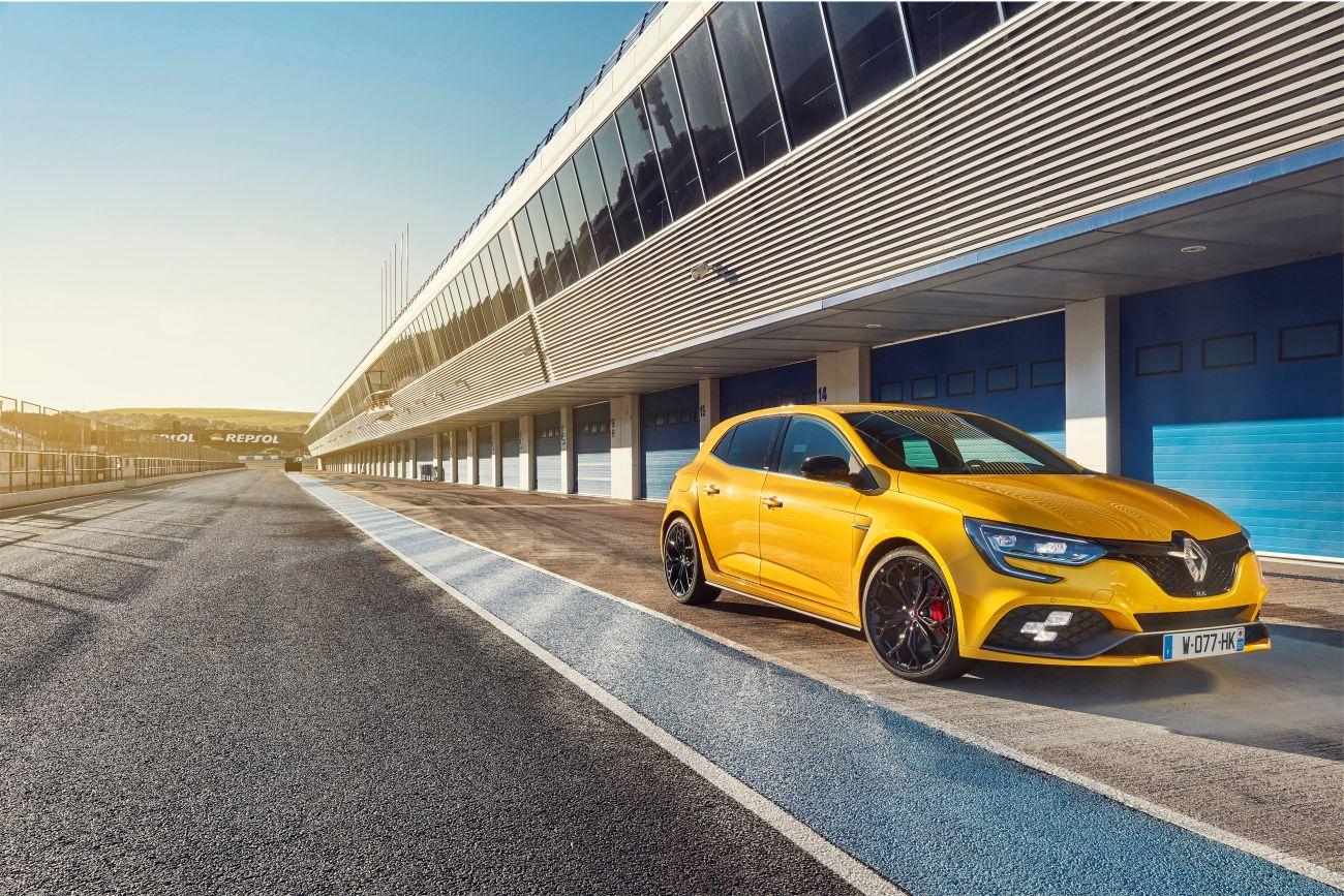 2018 – New Renault MEGANE R.S. Cup chassis tests drive in Spain