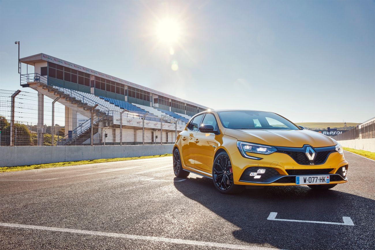 2018 – New Renault MEGANE R.S. Cup chassis tests drive in Spain