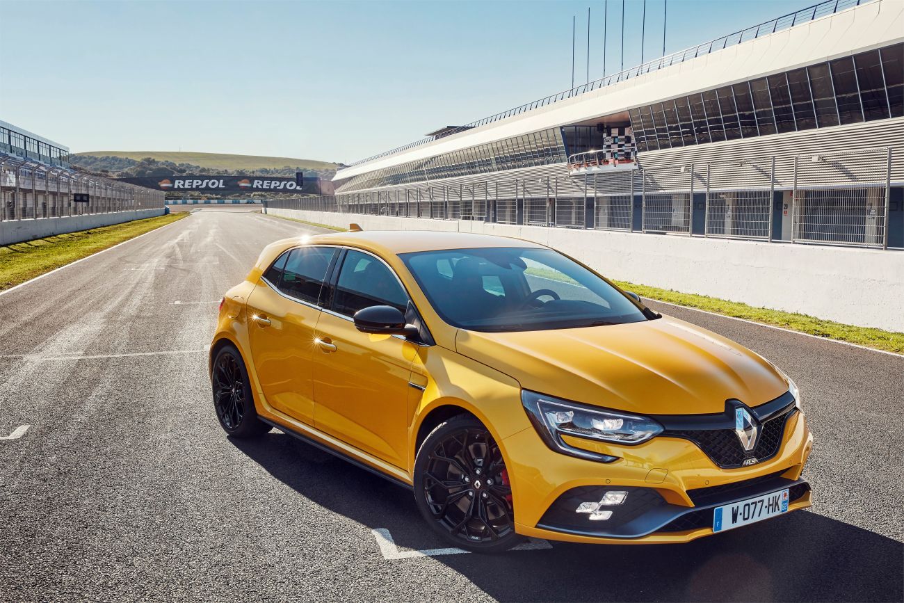 2018 – New Renault MEGANE R.S. Cup chassis tests drive in Spain