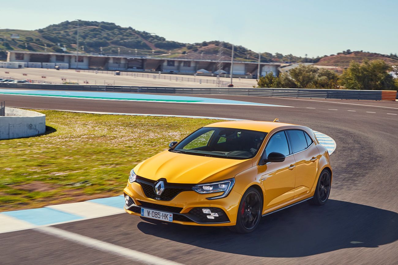 2018 – New Renault MEGANE R.S. Cup chassis tests drive in Spain