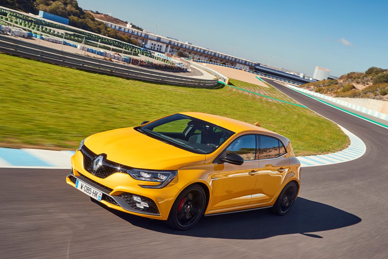 2018 – New Renault MEGANE R.S. Cup chassis tests drive in Spain