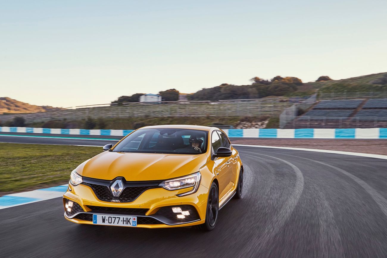 2018 – New Renault MEGANE R.S. Cup chassis tests drive in Spain