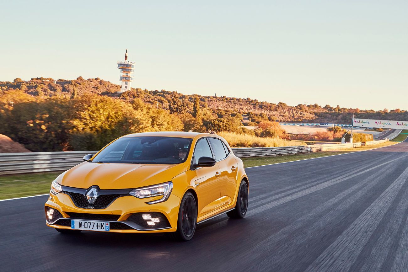 2018 – New Renault MEGANE R.S. Cup chassis tests drive in Spain