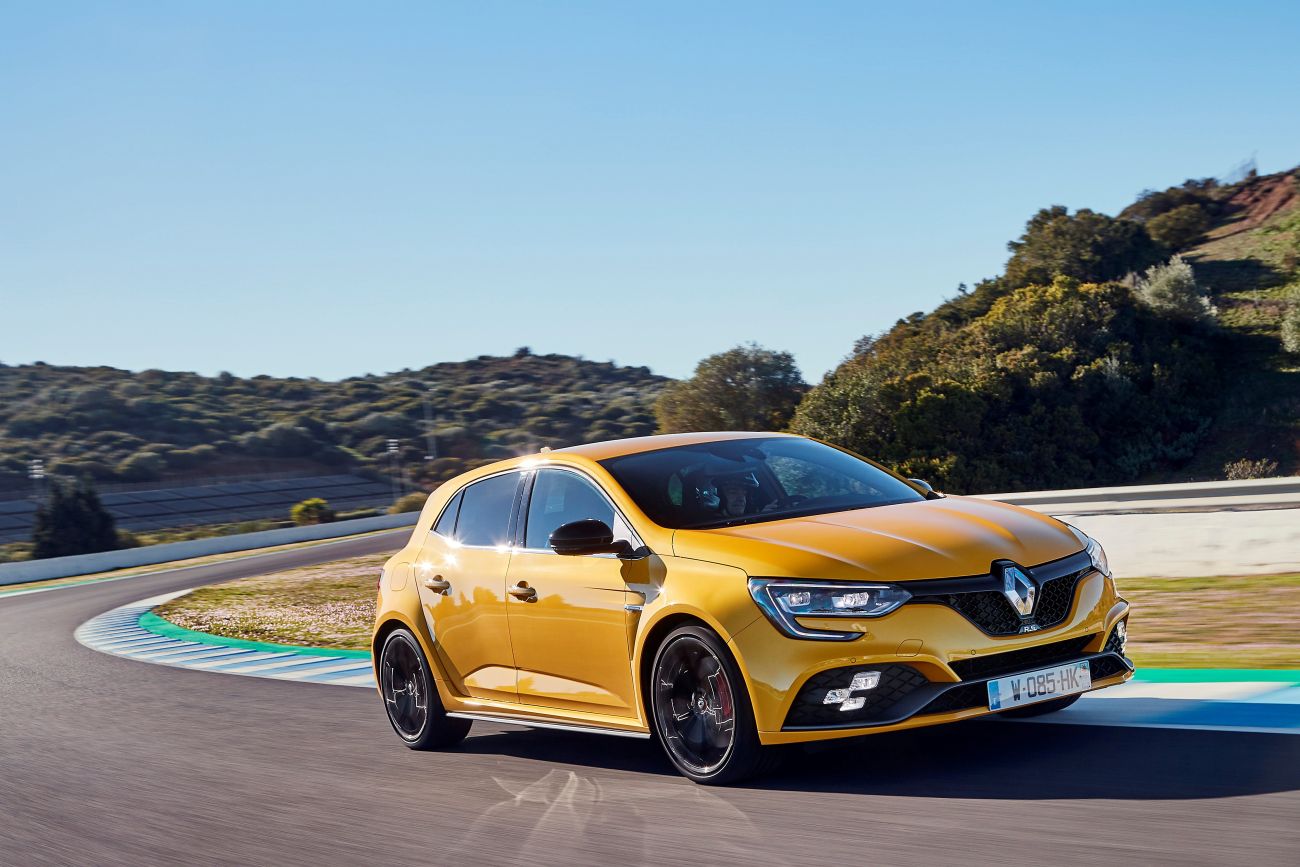 2018 – New Renault MEGANE R.S. Cup chassis tests drive in Spain