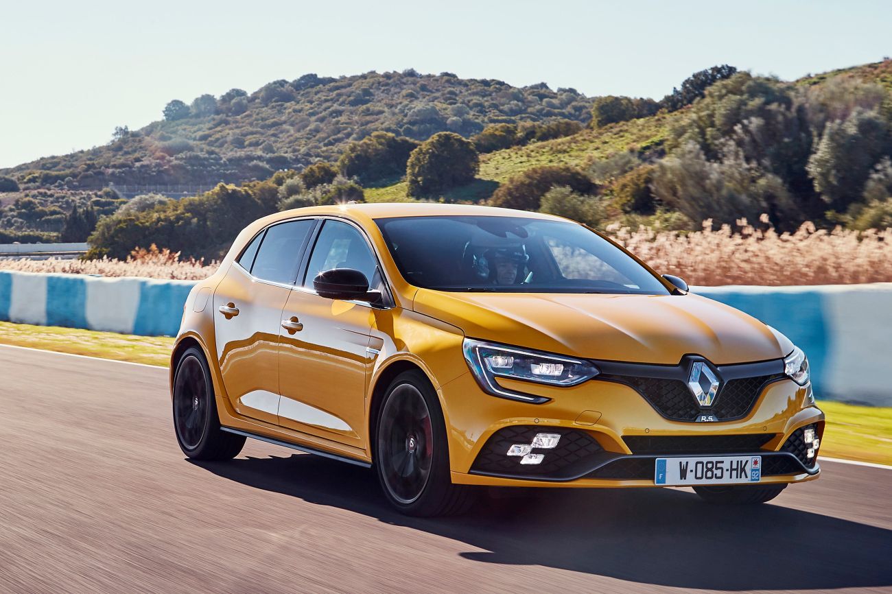 2018 – New Renault MEGANE R.S. Cup chassis tests drive in Spain