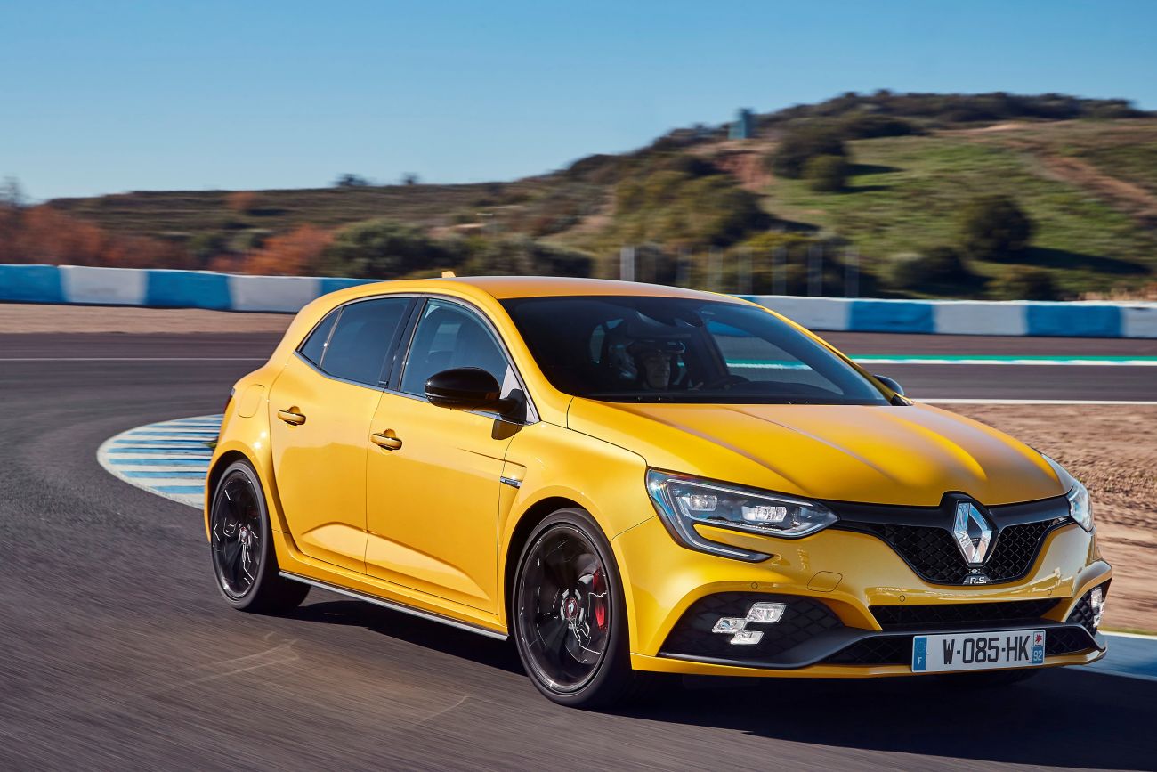 2018 – New Renault MEGANE R.S. Cup chassis tests drive in Spain
