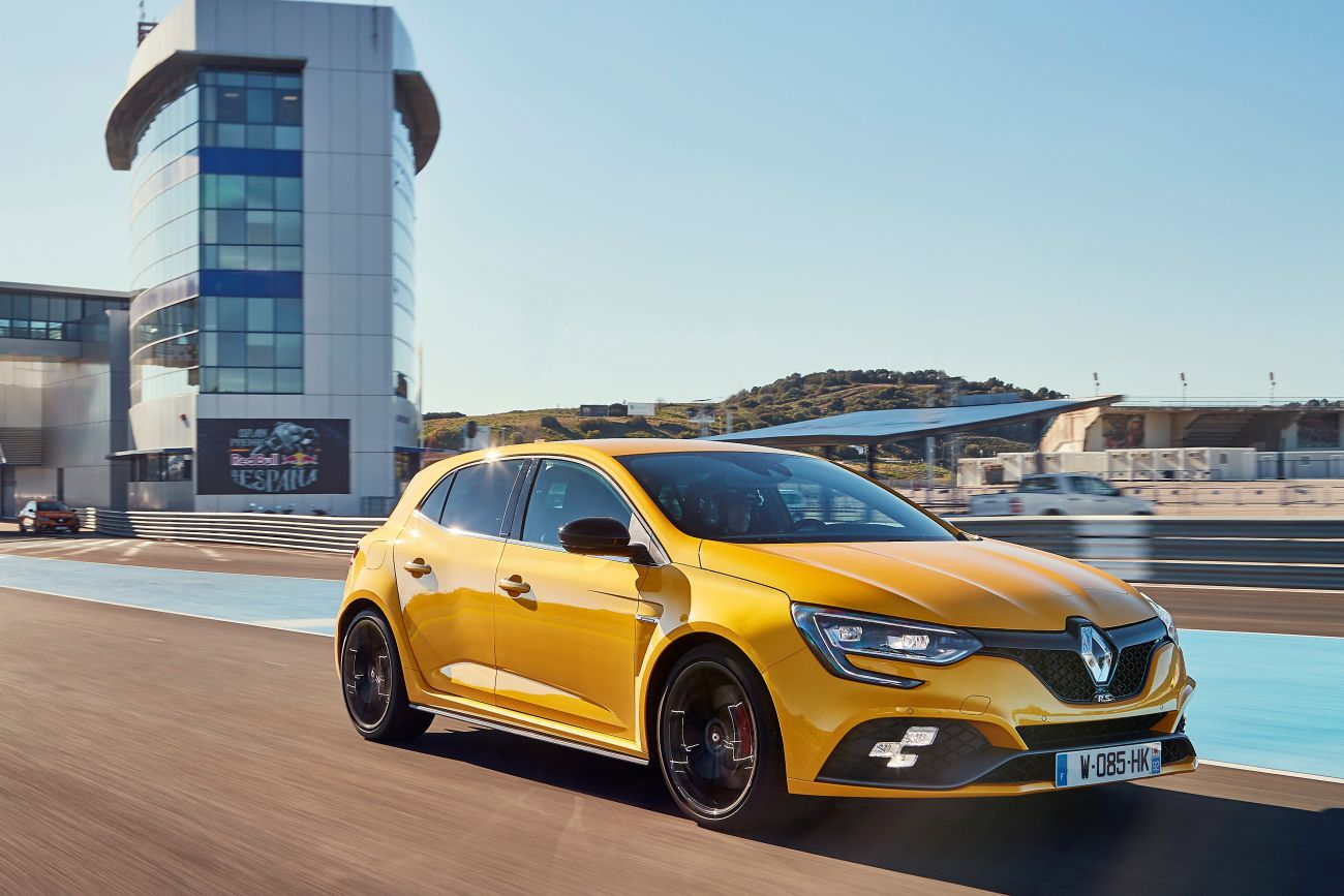 2018 – New Renault MEGANE R.S. Cup chassis tests drive in Spain