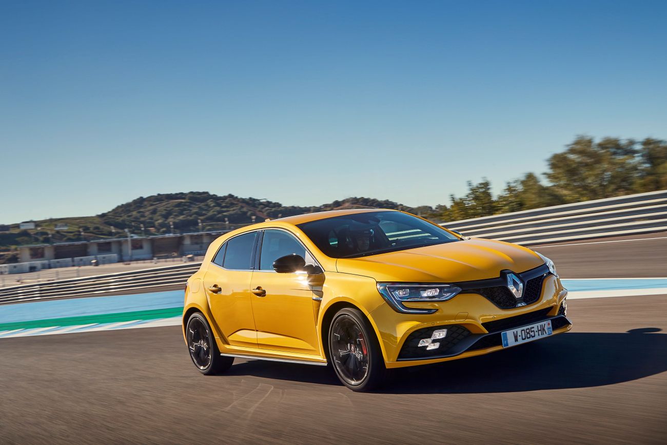 2018 – New Renault MEGANE R.S. Cup chassis tests drive in Spain