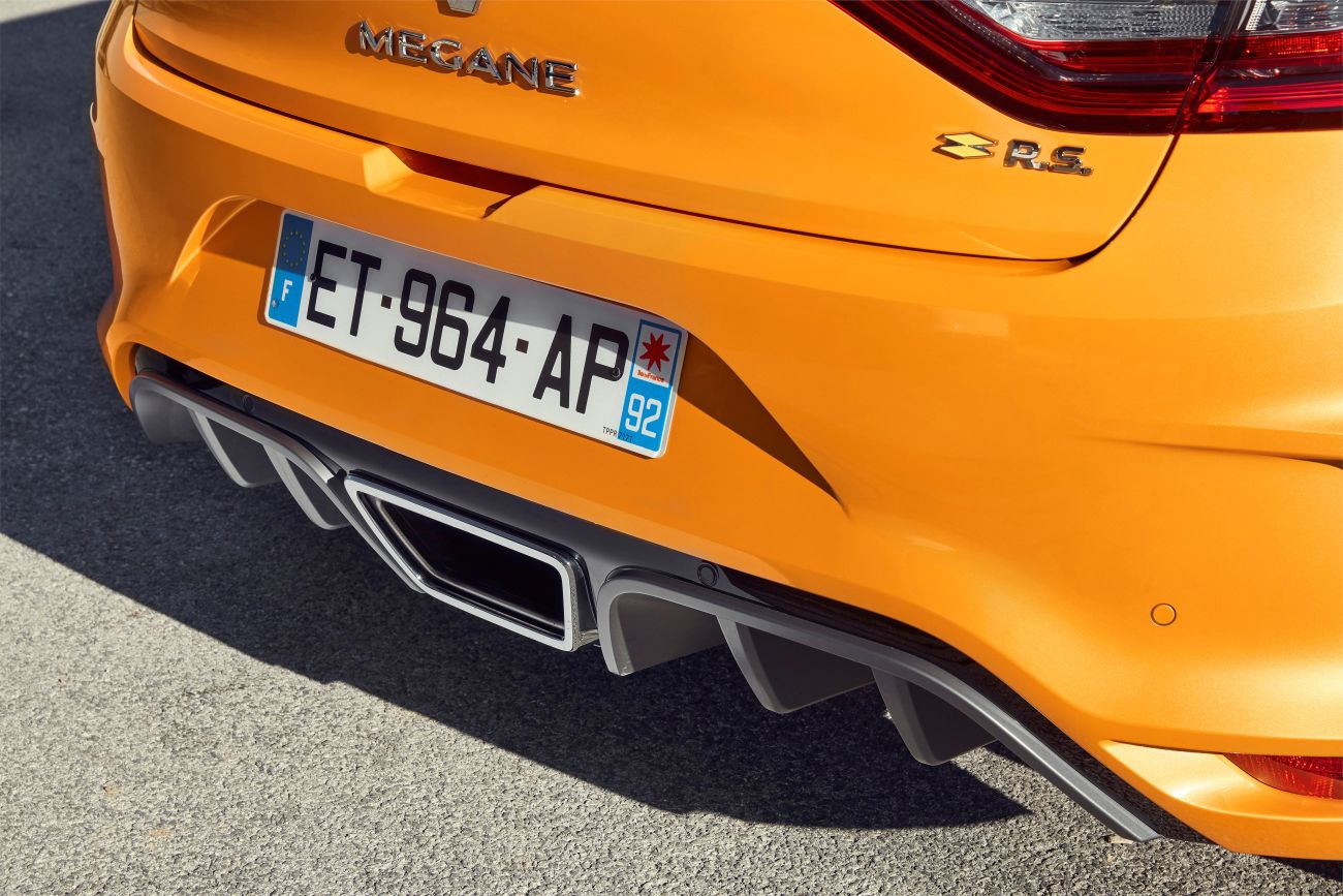 2018 – New Renault MEGANE R.S. Sport chassis tests drive in Spain