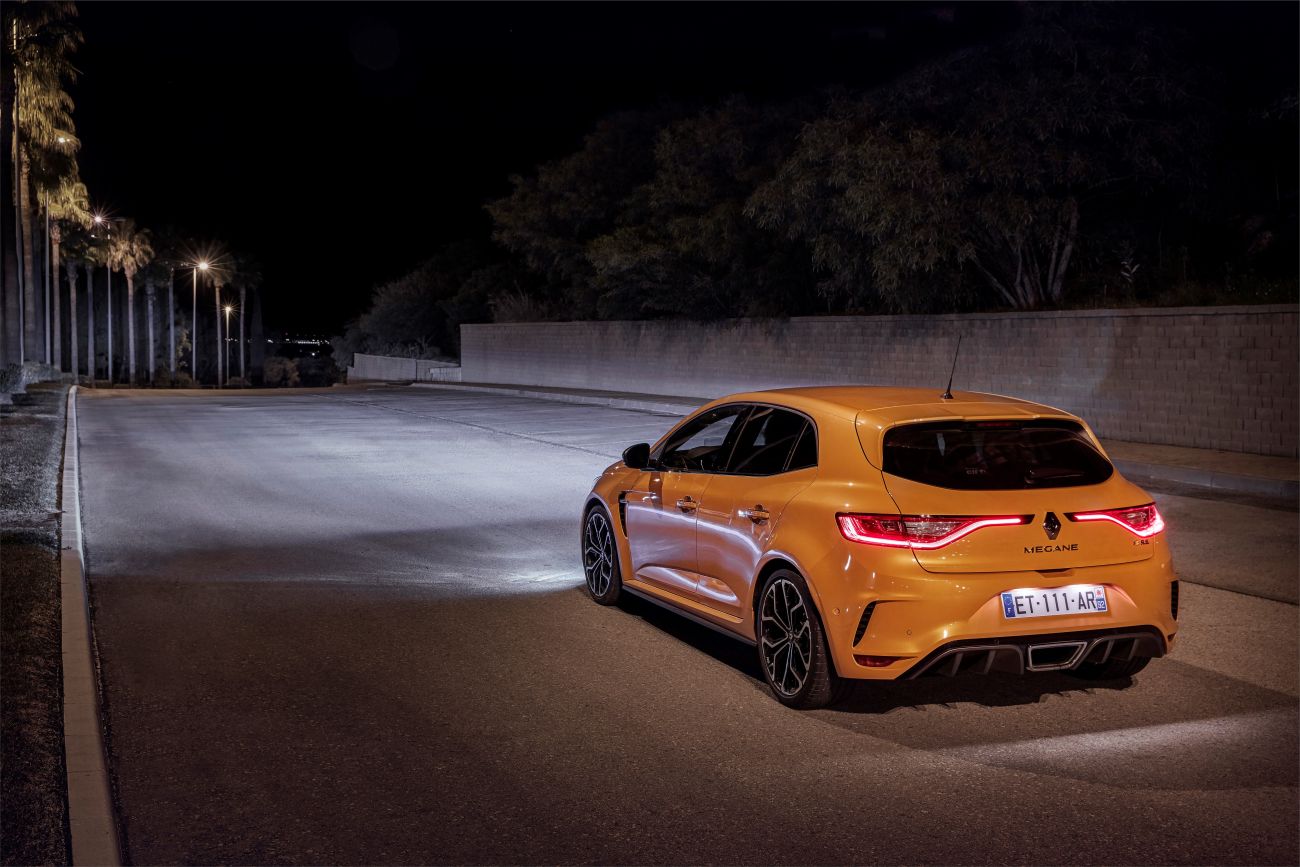 2018 – New Renault MEGANE R.S. Sport chassis tests drive in Spain