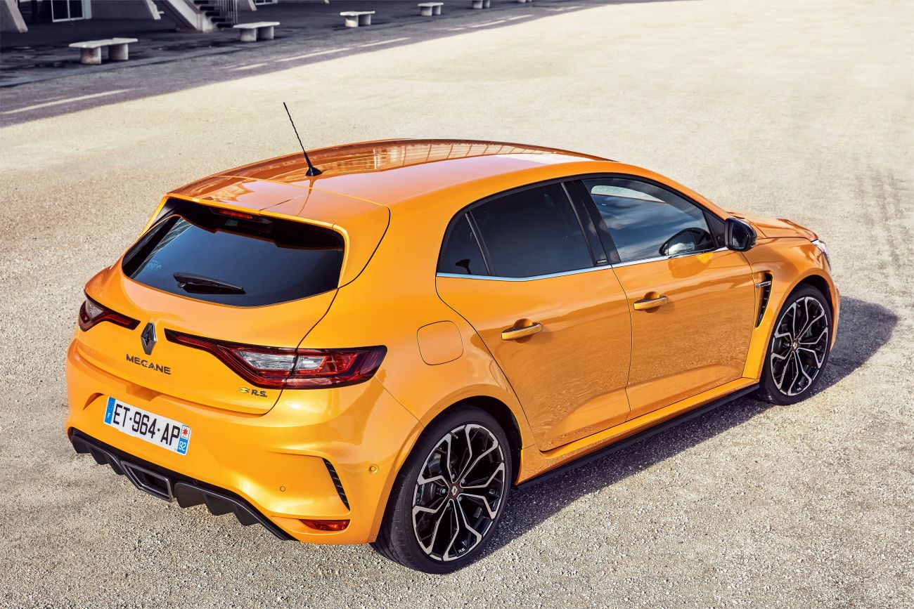 2018 – New Renault MEGANE R.S. Sport chassis tests drive in Spain