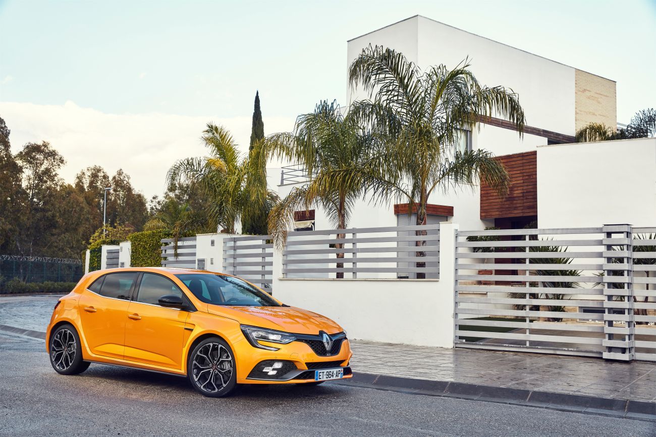 2018 – New Renault MEGANE R.S. Sport chassis tests drive in Spain