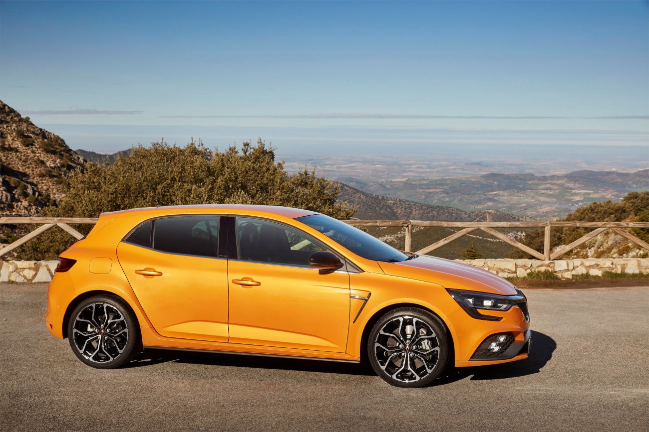 2018 – New Renault MEGANE R.S. Sport chassis tests drive in Spain