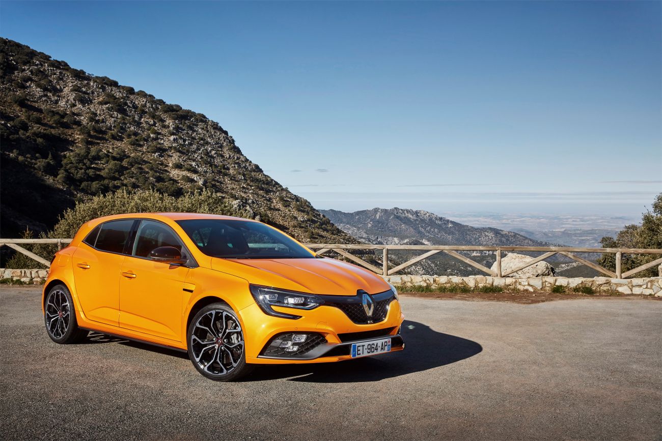 2018 – New Renault MEGANE R.S. Sport chassis tests drive in Spain