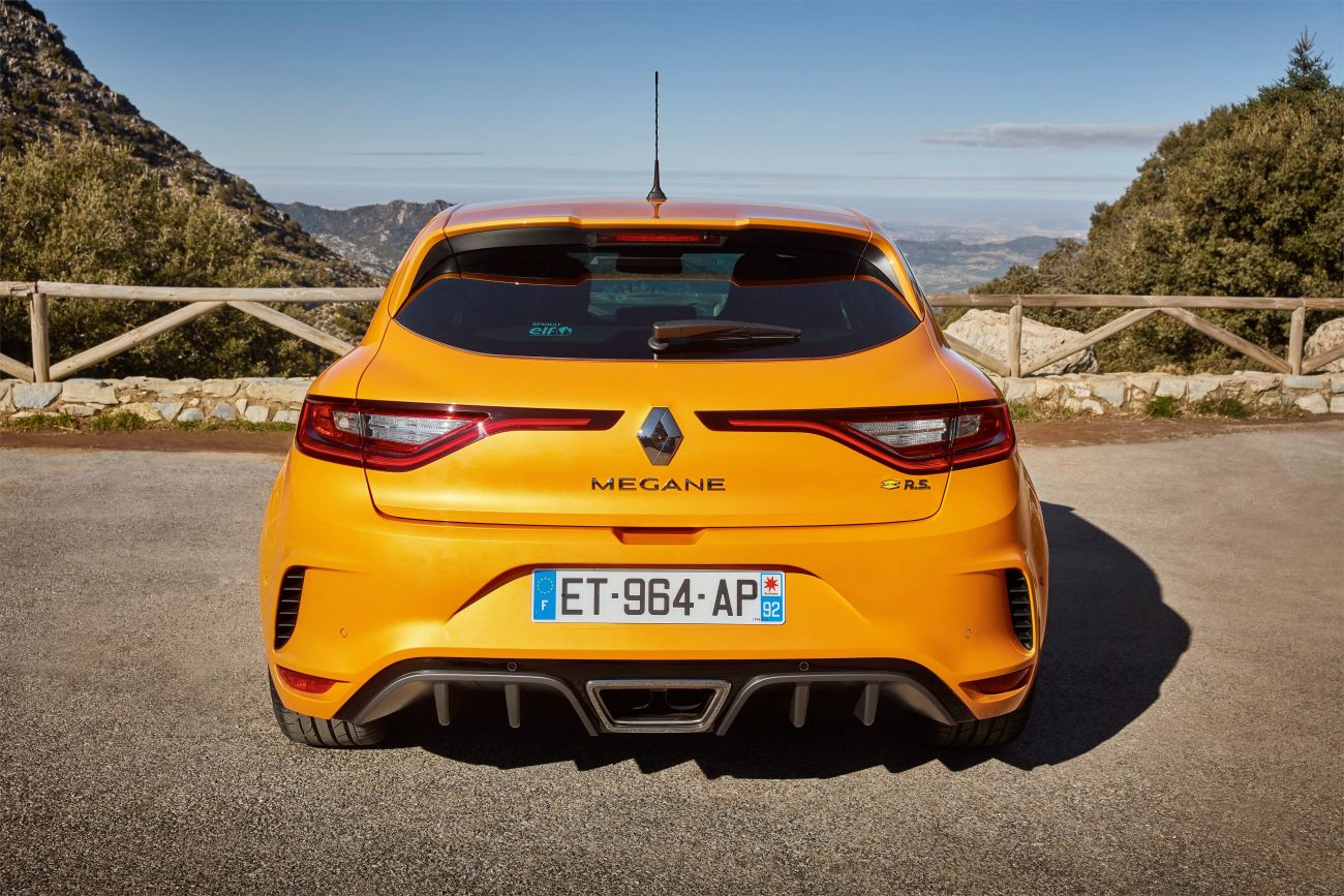 2018 – New Renault MEGANE R.S. Sport chassis tests drive in Spain