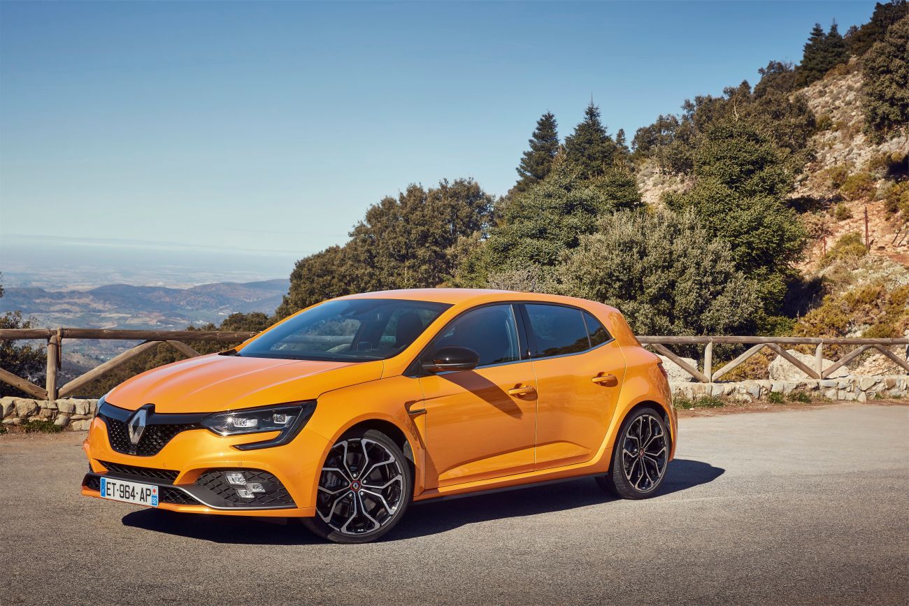 2018 – New Renault MEGANE R.S. Sport chassis tests drive in Spain