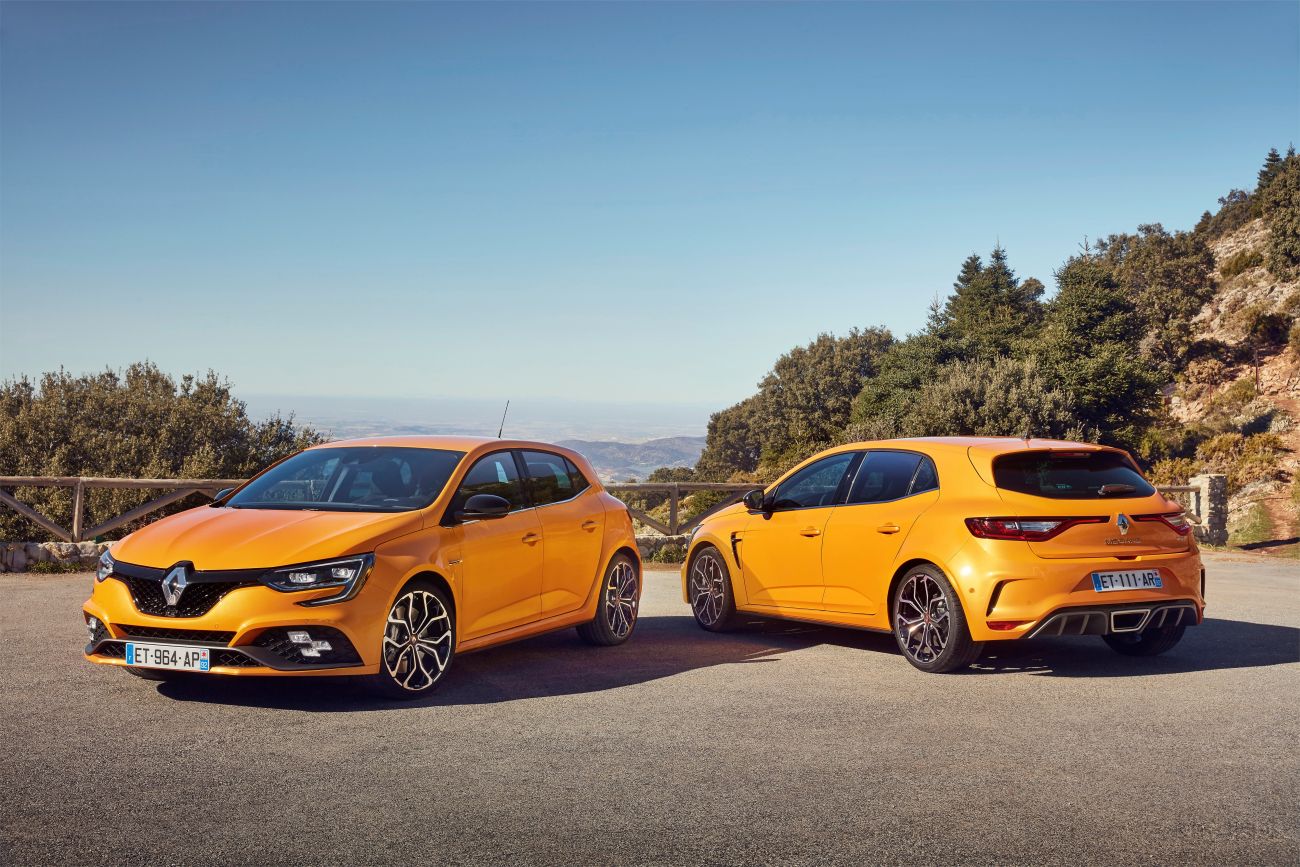 2018 – New Renault MEGANE R.S. Sport chassis tests drive in Spain