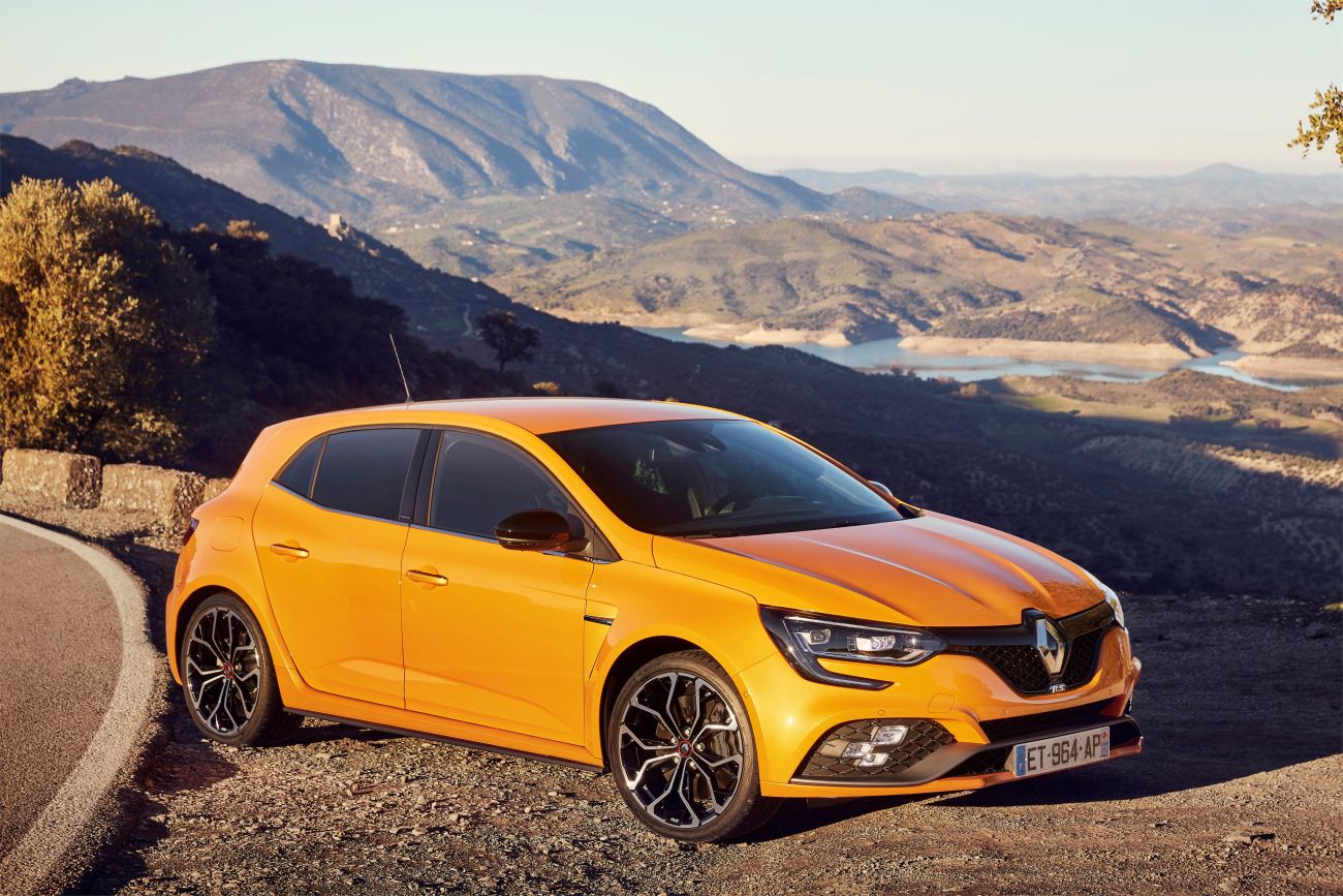 2018 – New Renault MEGANE R.S. Sport chassis tests drive in Spain