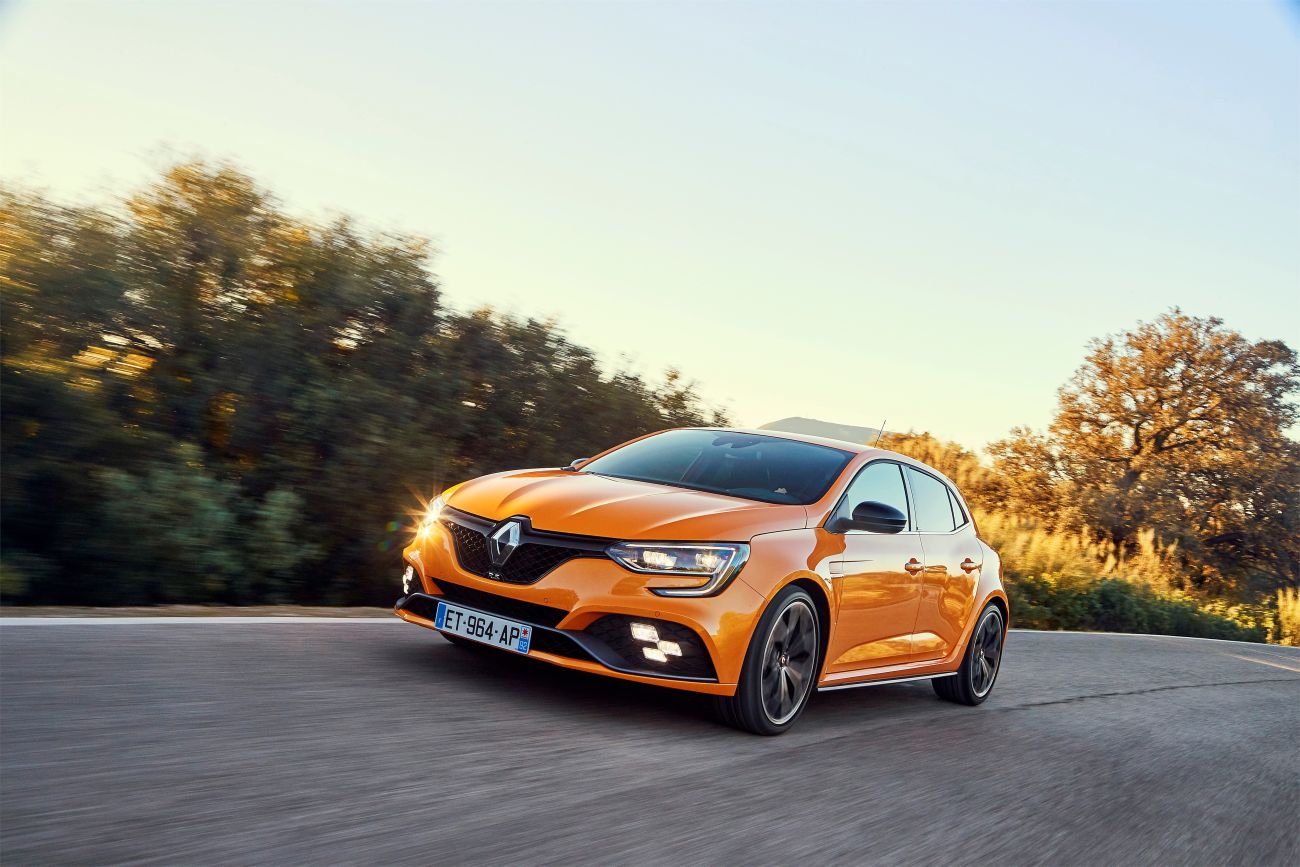 2018 – New Renault MEGANE R.S. Sport chassis tests drive in Spain