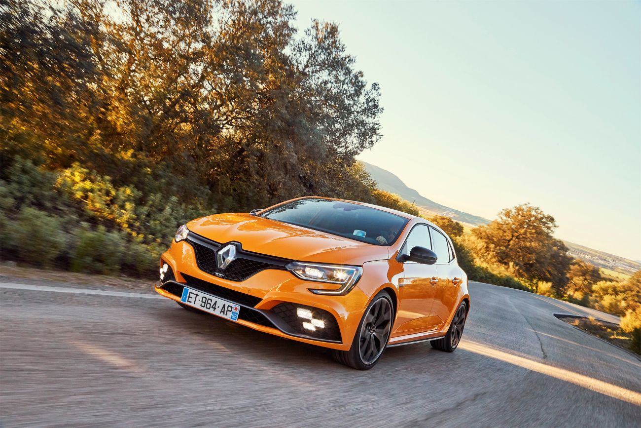 2018 – New Renault MEGANE R.S. Sport chassis tests drive in Spain