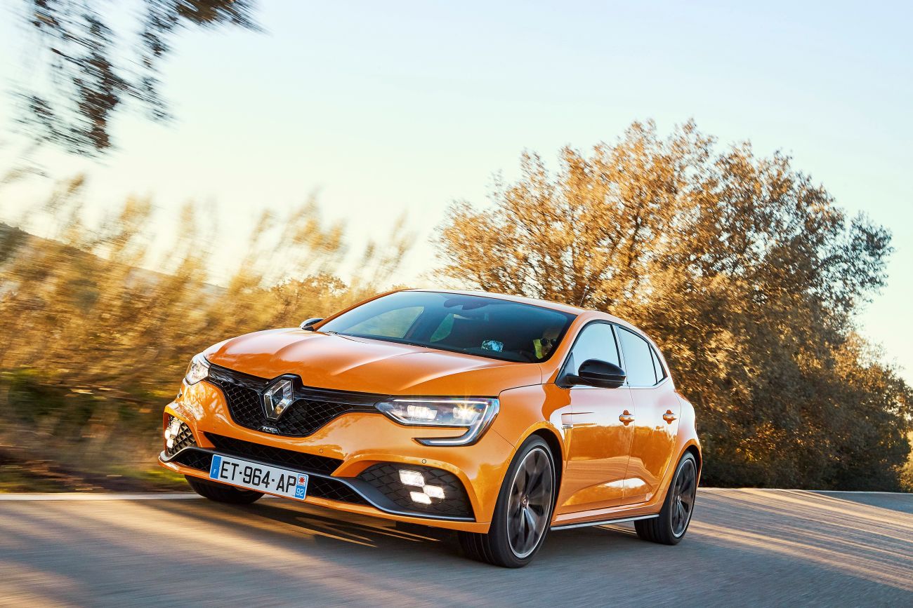 2018 – New Renault MEGANE R.S. Sport chassis tests drive in Spain