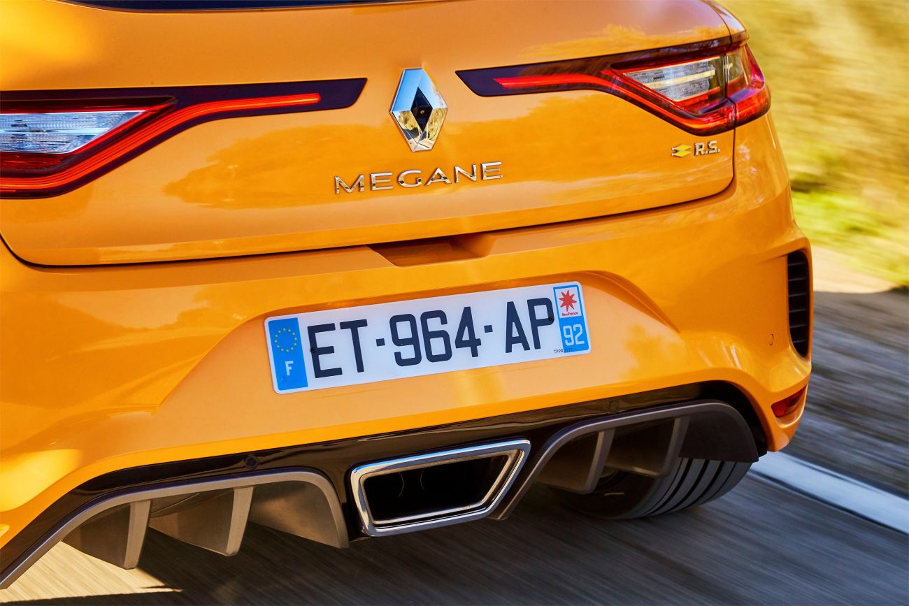 2018 – New Renault MEGANE R.S. Sport chassis tests drive in Spain