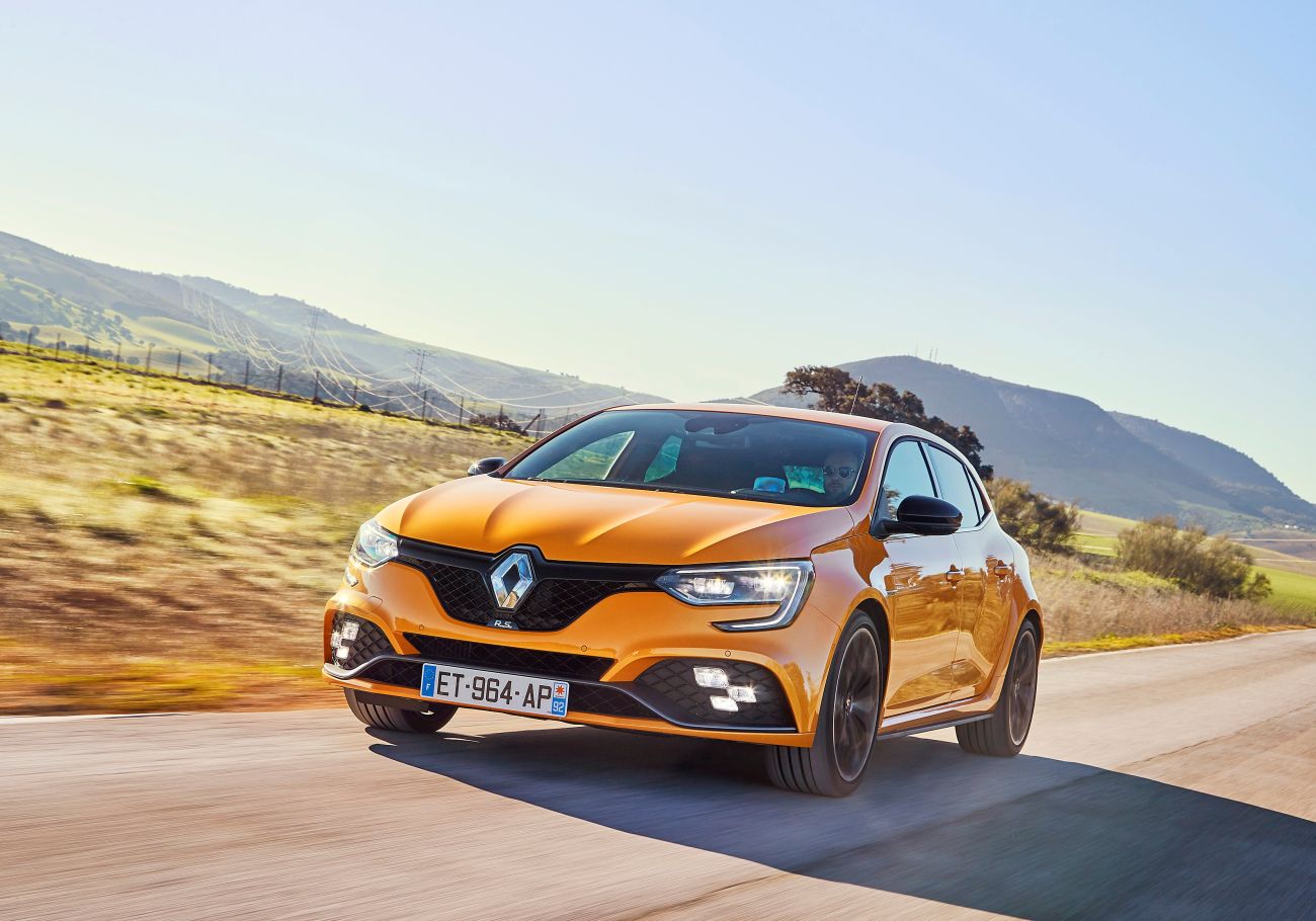 2018 – New Renault MEGANE R.S. Sport chassis tests drive in Spain