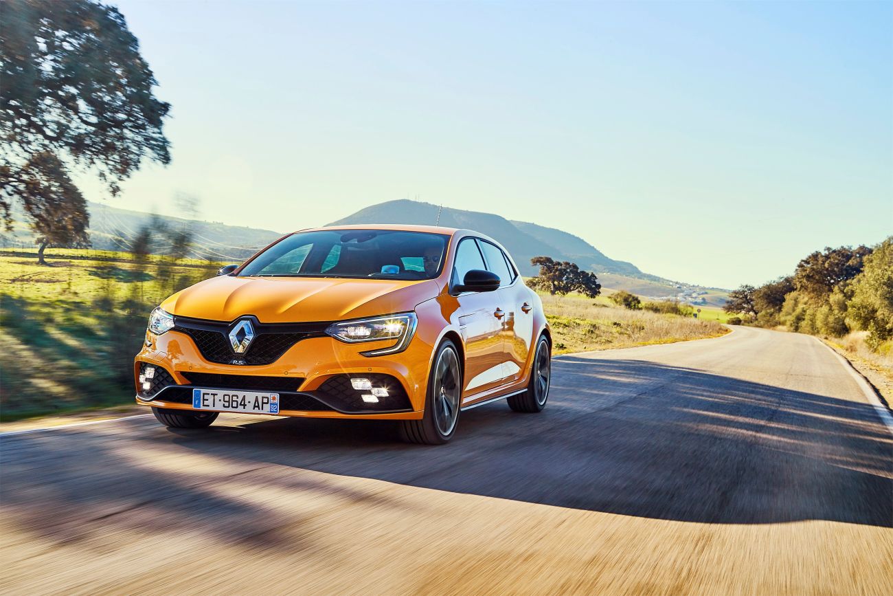 2018 – New Renault MEGANE R.S. Sport chassis tests drive in Spain