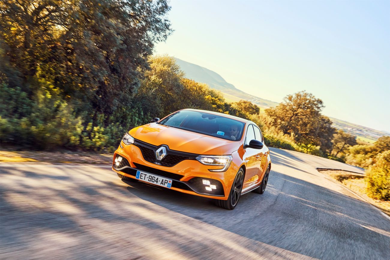 2018 – New Renault MEGANE R.S. Sport chassis tests drive in Spain