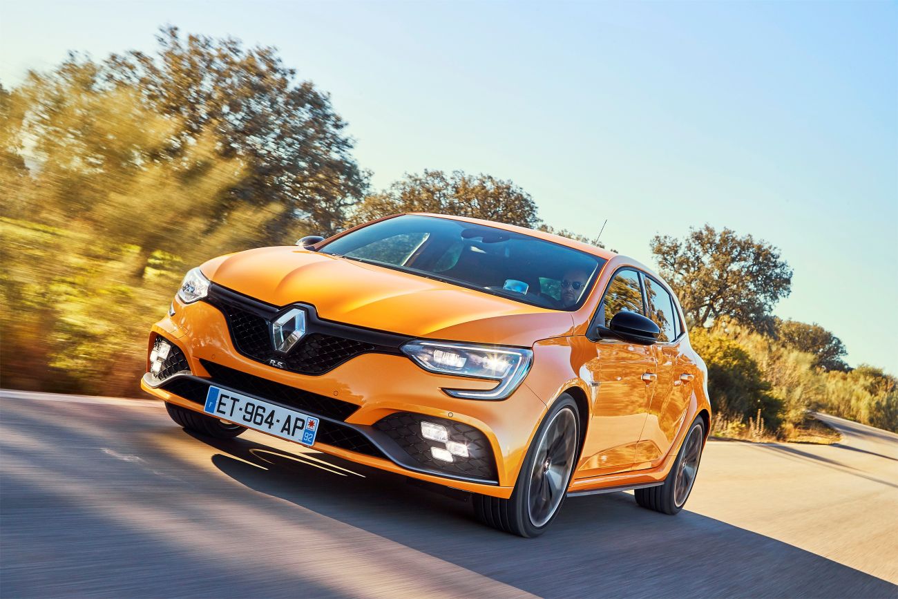 2018 – New Renault MEGANE R.S. Sport chassis tests drive in Spain