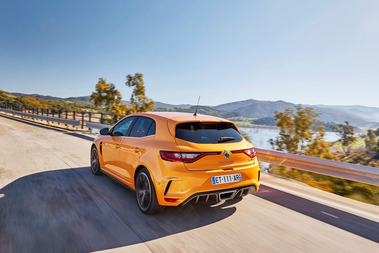 2018 – New Renault MEGANE R.S. Sport chassis tests drive in Spain