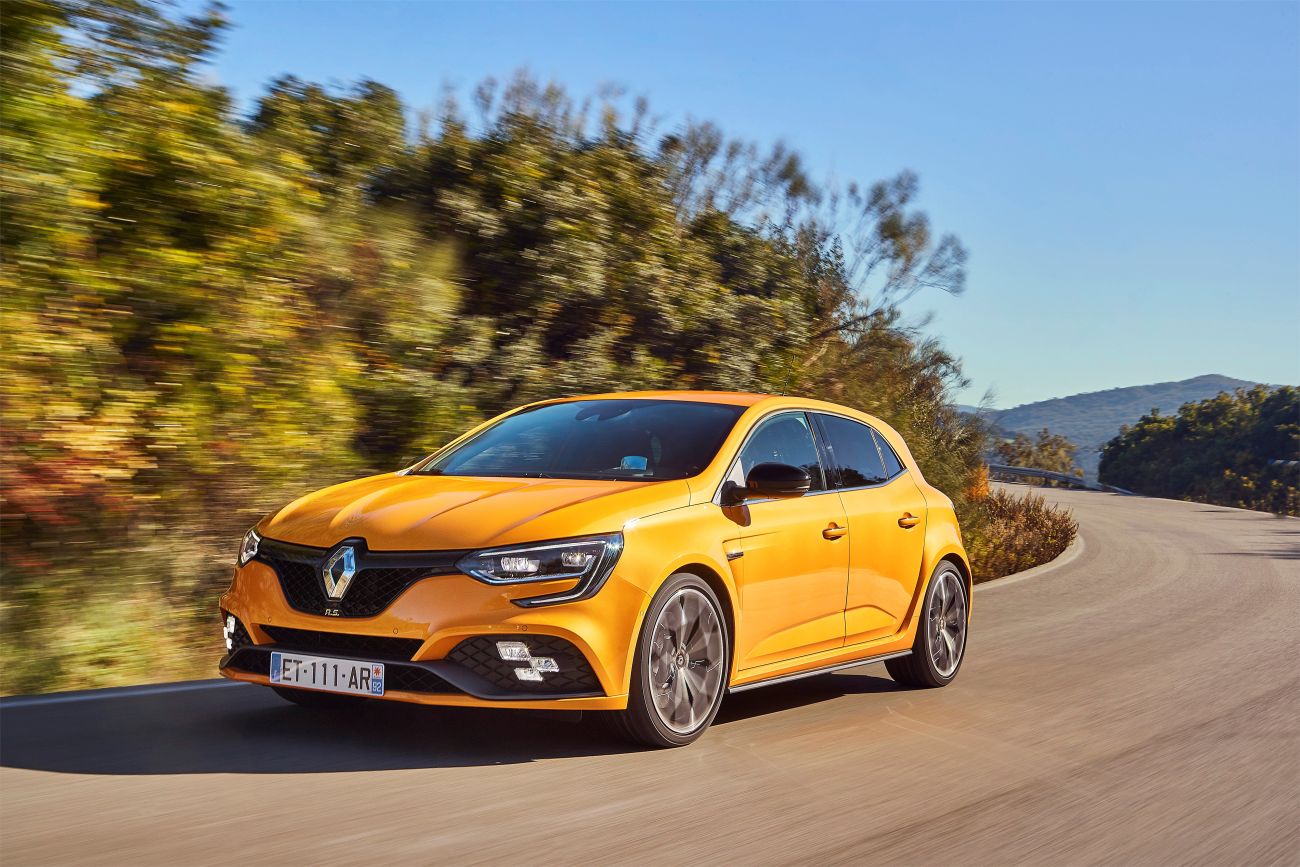 2018 – New Renault MEGANE R.S. Sport chassis tests drive in Spain