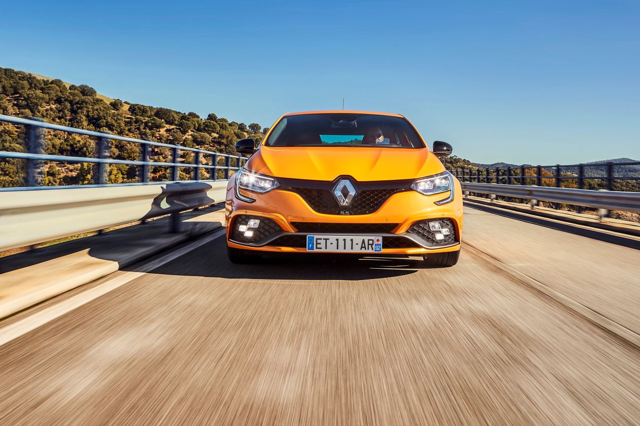 2018 – New Renault MEGANE R.S. Sport chassis tests drive in Spain