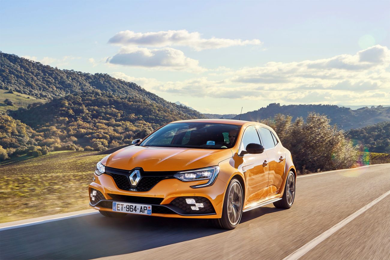 2018 – New Renault MEGANE R.S. Sport chassis tests drive in Spain