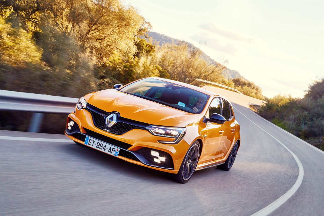 2018 – New Renault MEGANE R.S. Sport chassis tests drive in Spain