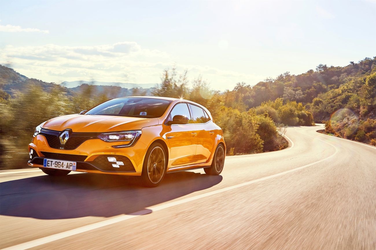 2018 – New Renault MEGANE R.S. Sport chassis tests drive in Spain