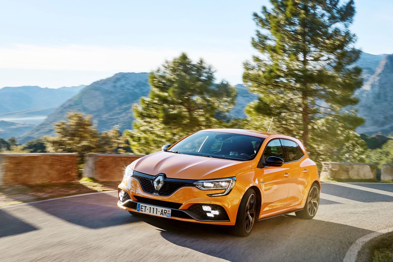 2018 – New Renault MEGANE R.S. Sport chassis tests drive in Spain