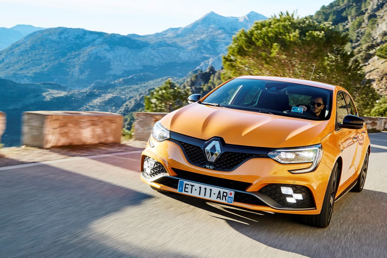 2018 – New Renault MEGANE R.S. Sport chassis tests drive in Spain