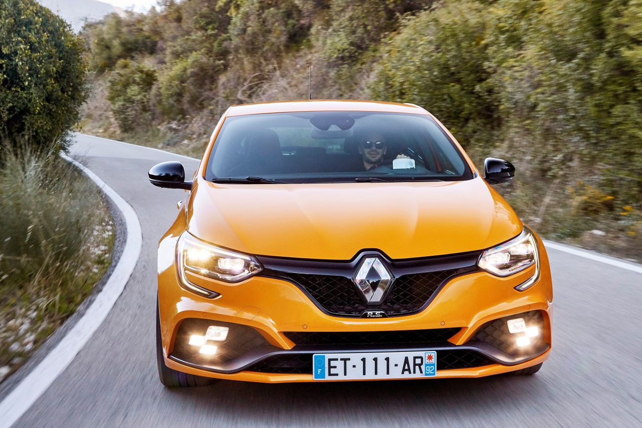 2018 – New Renault MEGANE R.S. Sport chassis tests drive in Spain