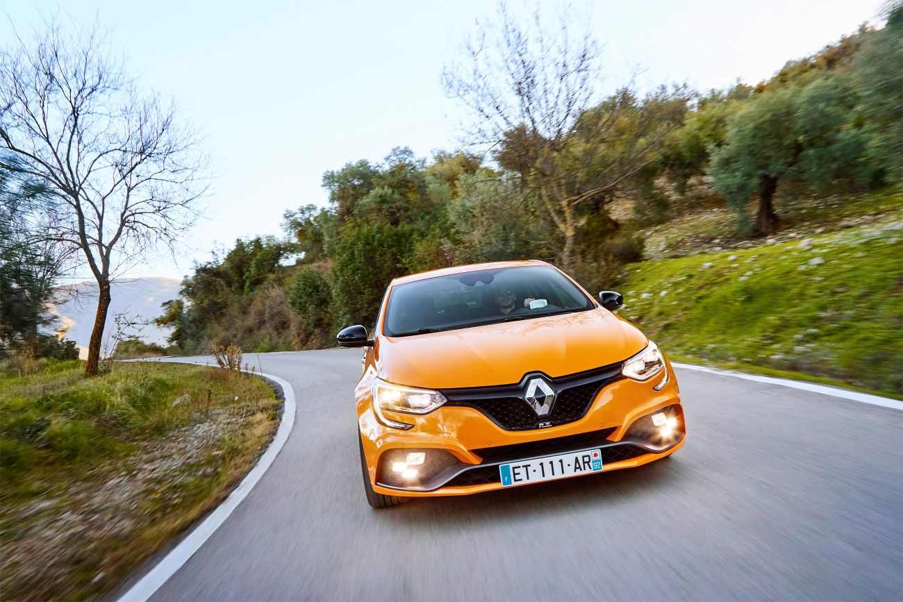 2018 – New Renault MEGANE R.S. Sport chassis tests drive in Spain