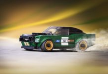 Lego recria Ford Mustang clássico para a sua linha de modelos especiais